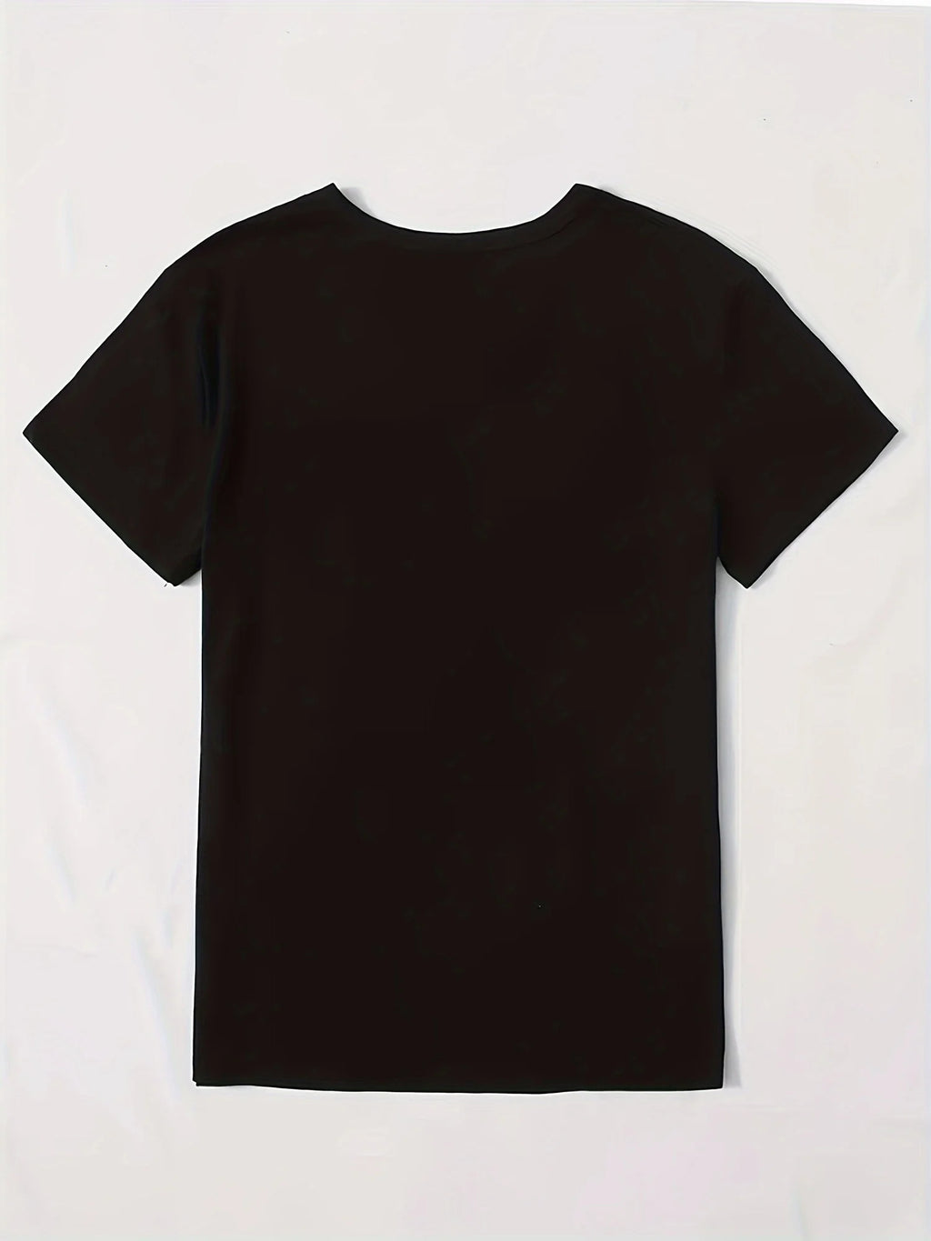 T-Shirt Femme Imprimé Mignon Col Rond Manches Courtes – Style Harajuku Goth