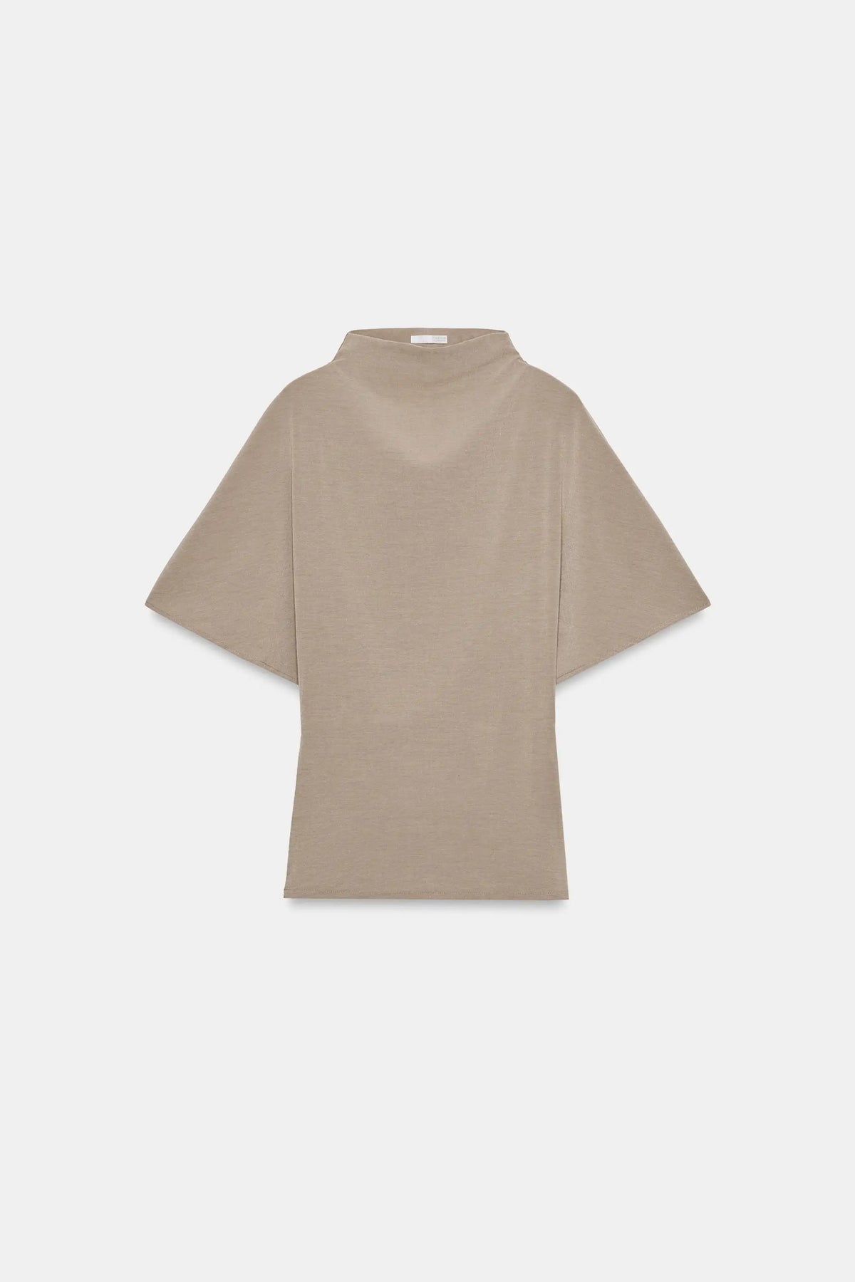 Fashion Elegante Freizeit-Oberteil-Rock-Sets Stehkragen Lockeres Crop-Shirt Unregelmäßiger Plissierter Saum Langer Rock 2026 Neue Damen Pendler-Outfits