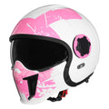 Casque Moto Modulable CYRIL OP12A – Double Visière, Homologué DOT & ECE, Boucle Rapide, Homme & Femme