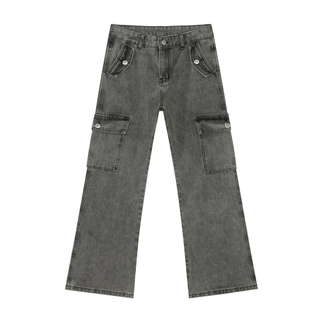 Men's American High Street Jeans – Retro Workwear Loose Straight Fit | 2026 Trend