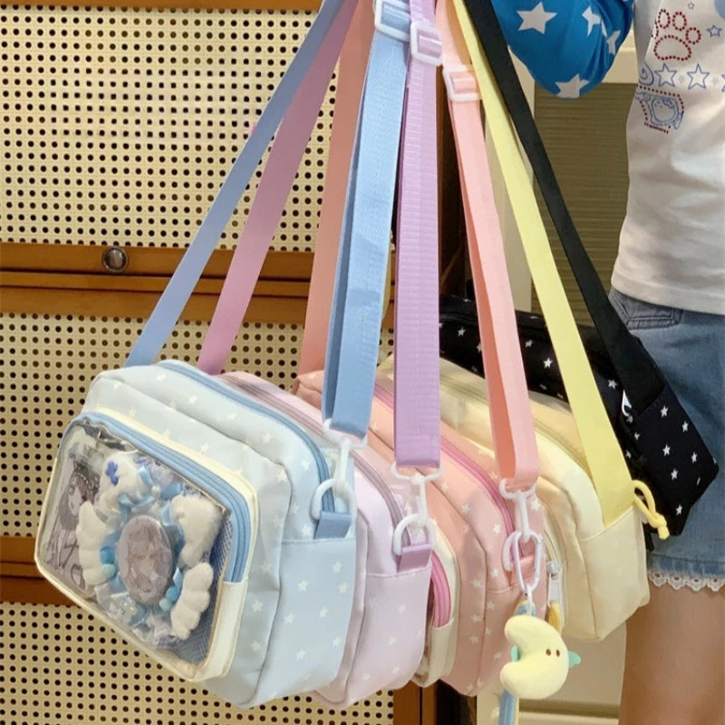 New Casual Dopamine Women Ita Bags Fashion Small Capacity Subculture Crossbody Shoulder Bag Aesthetic Designer Bolso Mujer