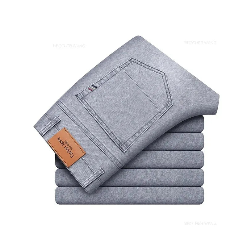 Jean Droit Homme Stretch 3 Coloris Business Smart Casual | Tailles 29-42