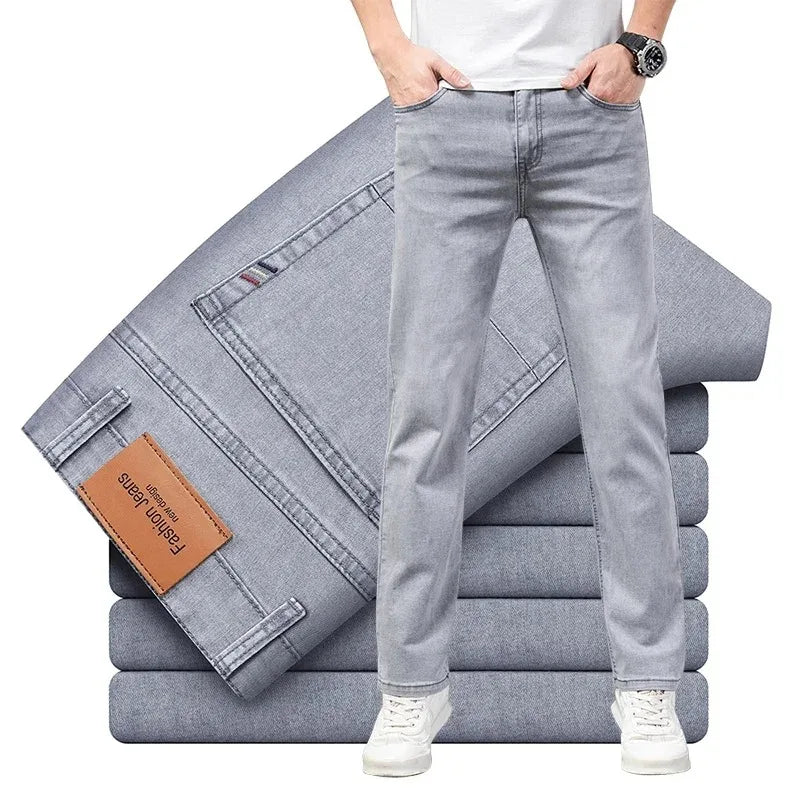 Jean Droit Homme Stretch 3 Coloris Business Smart Casual | Tailles 29-42