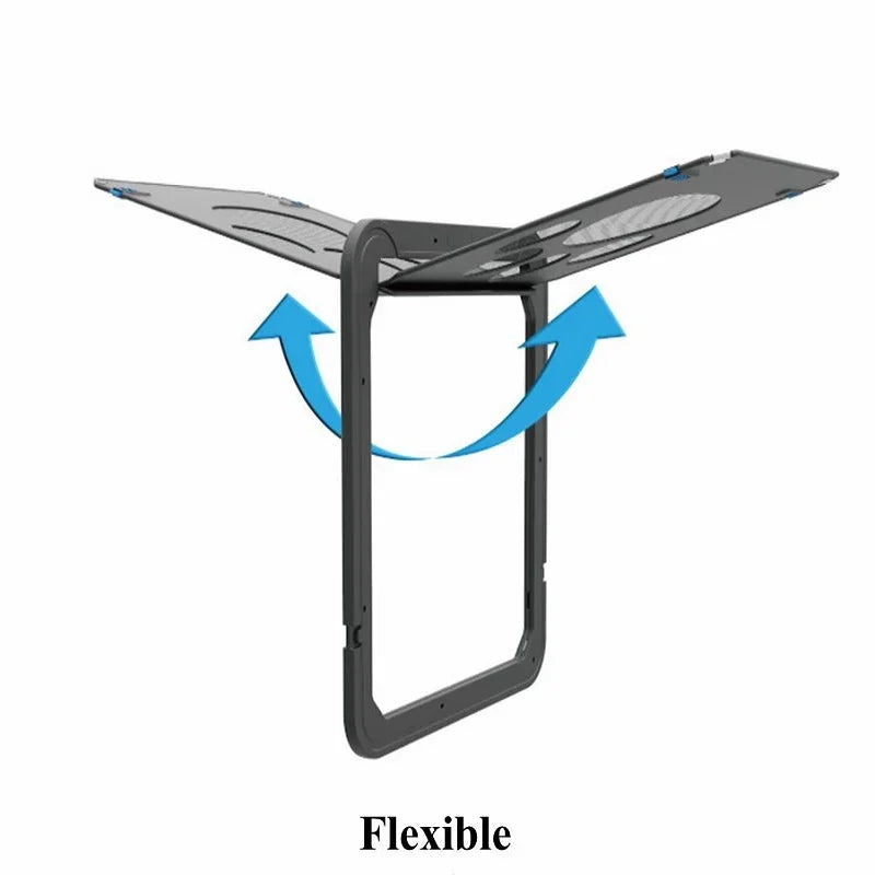 Chatière Magnétique Verrouillable – Porte pour Chat & Chien, Installation Facile, Taille L & XL