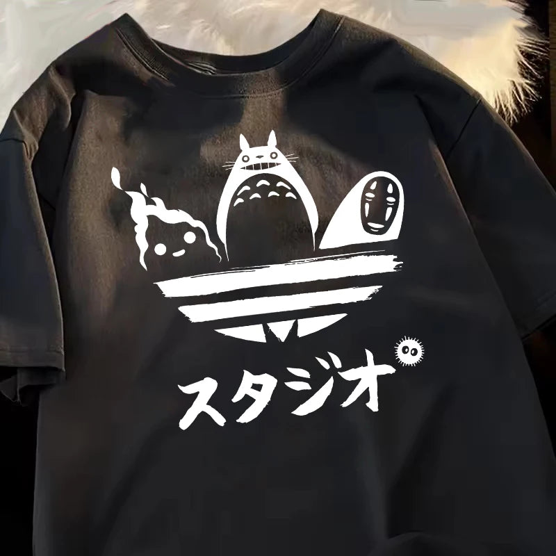T-Shirt Anime Japonais Femme – Coton 100%