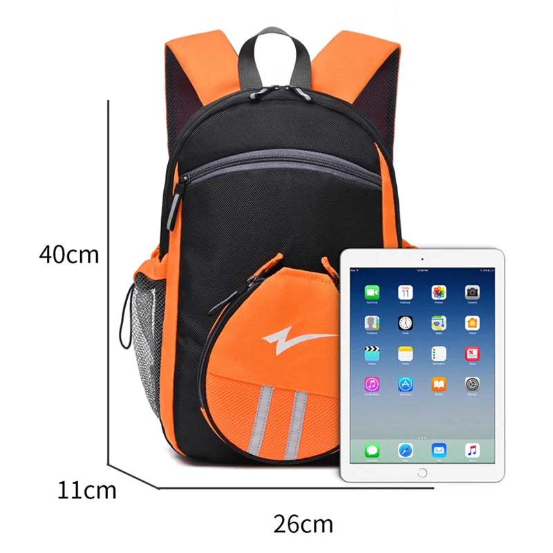Men Outdoor Sports Table Tennis Backpack with Shoes Pack Hiking Trekking Rucksack Training Fitness Bags Travel Camping Backpacks