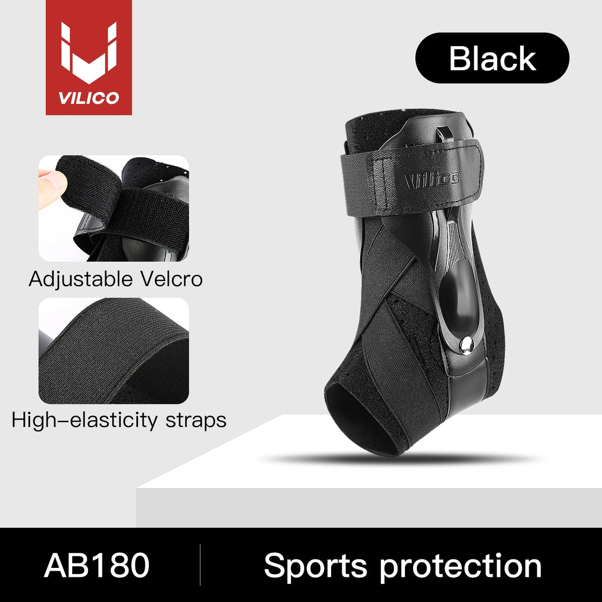 Adjustable Ankle Brace Support Unisex Comfort Ankle Stabilizer For Sprain Prevention Sports Injury Recovery