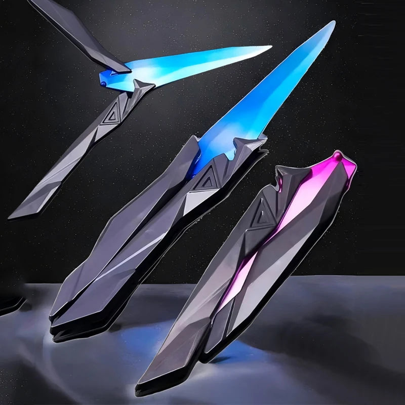 Papillon Pliant Jouet de Collection – Lame Gravée 3D, Accessoire Cosplay & Gaming