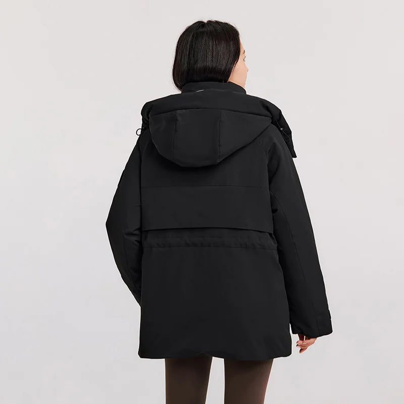Doudoune Femme Semir Mi-Longue – Imperméable, Anti-taches, Hiver 2026