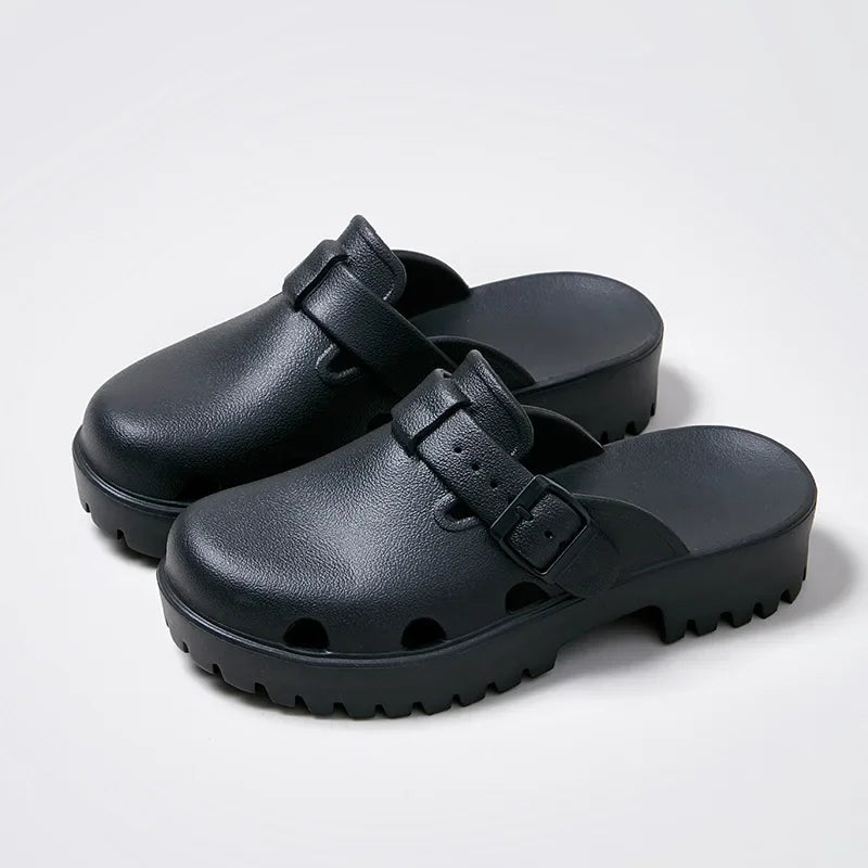 Sandales Sabots EVA Femme – Plateforme Souple, Confortables, Plage & Ville, Été