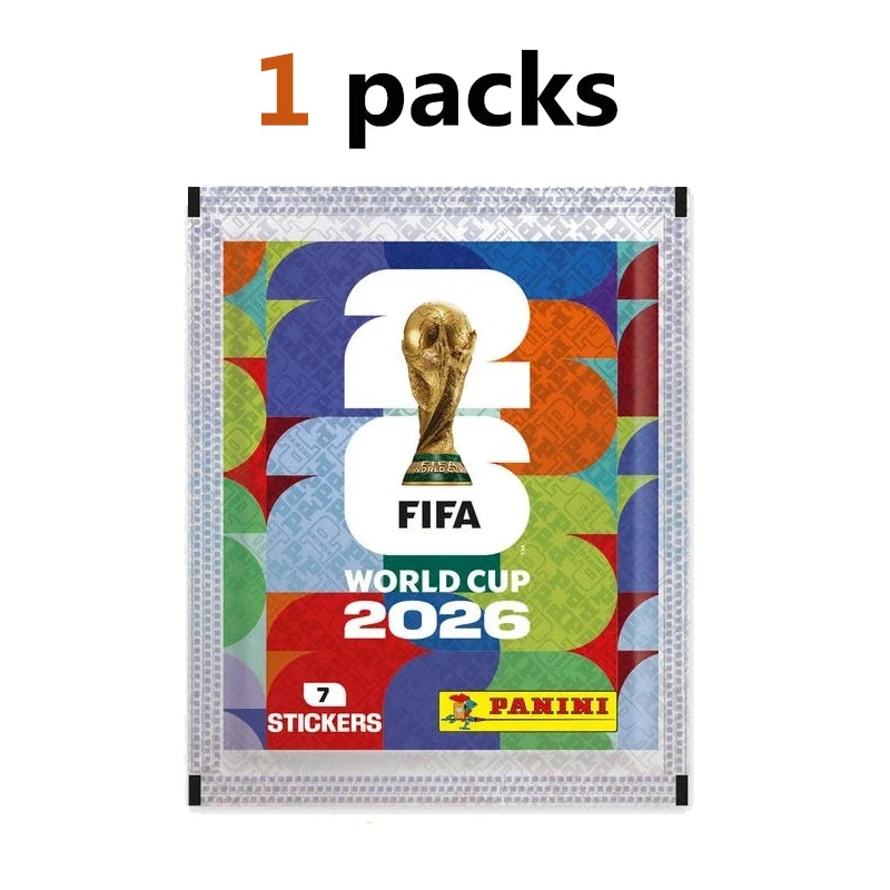 2026 Panini World Cup Sticker Pack Panini Soccer Card Panini Cards Soccer Memorabilia Collection Panini Football Cards Gift