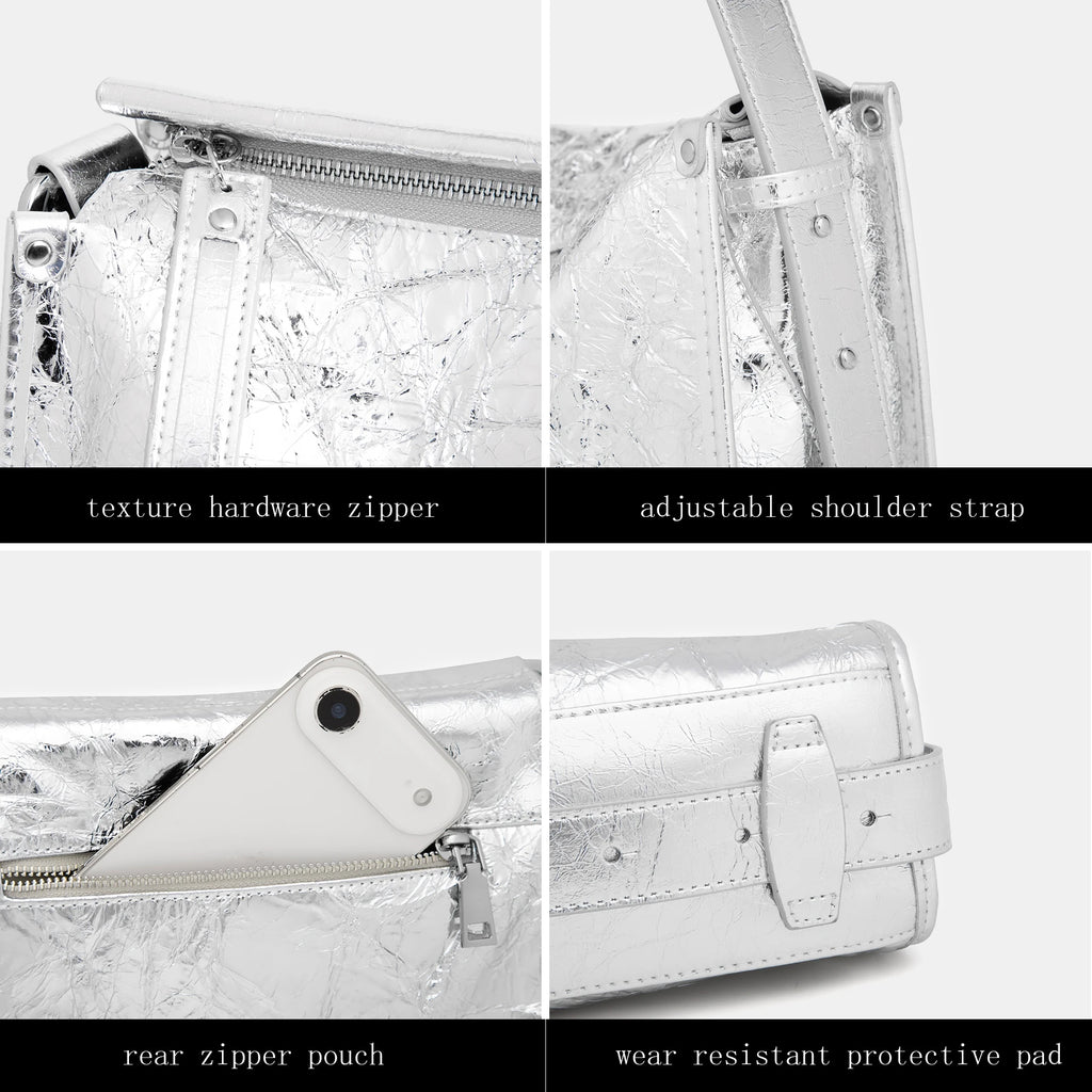 FOXER 2026 Summer New Women's Shoudle Bag Genuine Leather Fashion Female Crossbody Bag Luxury Ladies Bag for Commute & Daily
