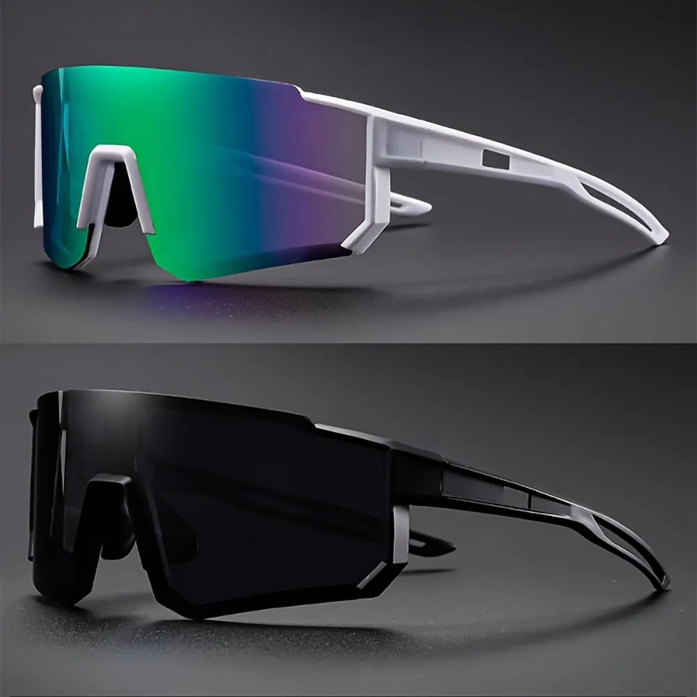 Lunettes de Cyclisme Oversize Coupe-Vent – Masque Vélo Route & VTT Homme