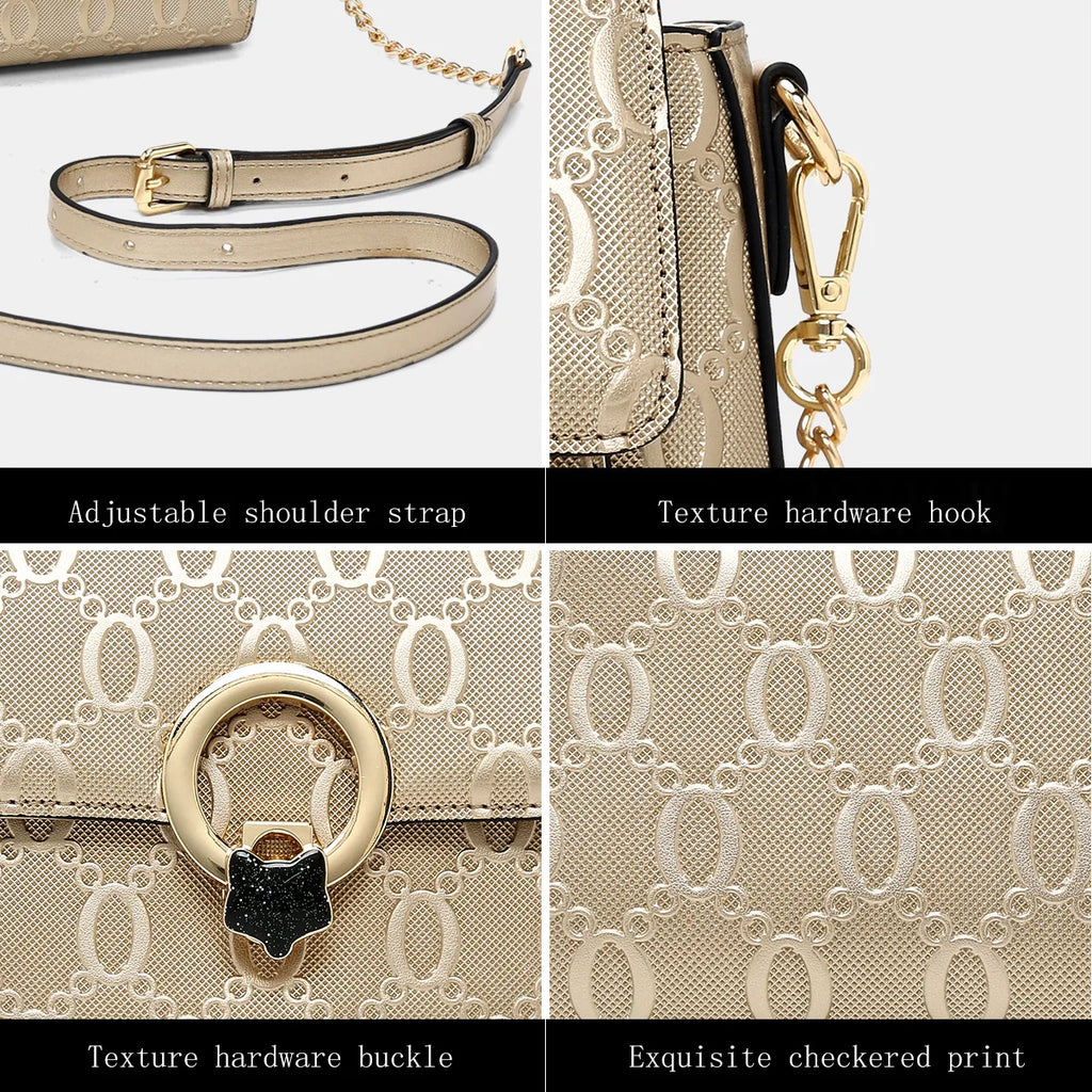 FOXER Luxury Brand Women's Shoulder Bag Cowhide Leather Gold Elegant Female Flap Bag 2026 Fashion Lady Crossbody Bag Purse