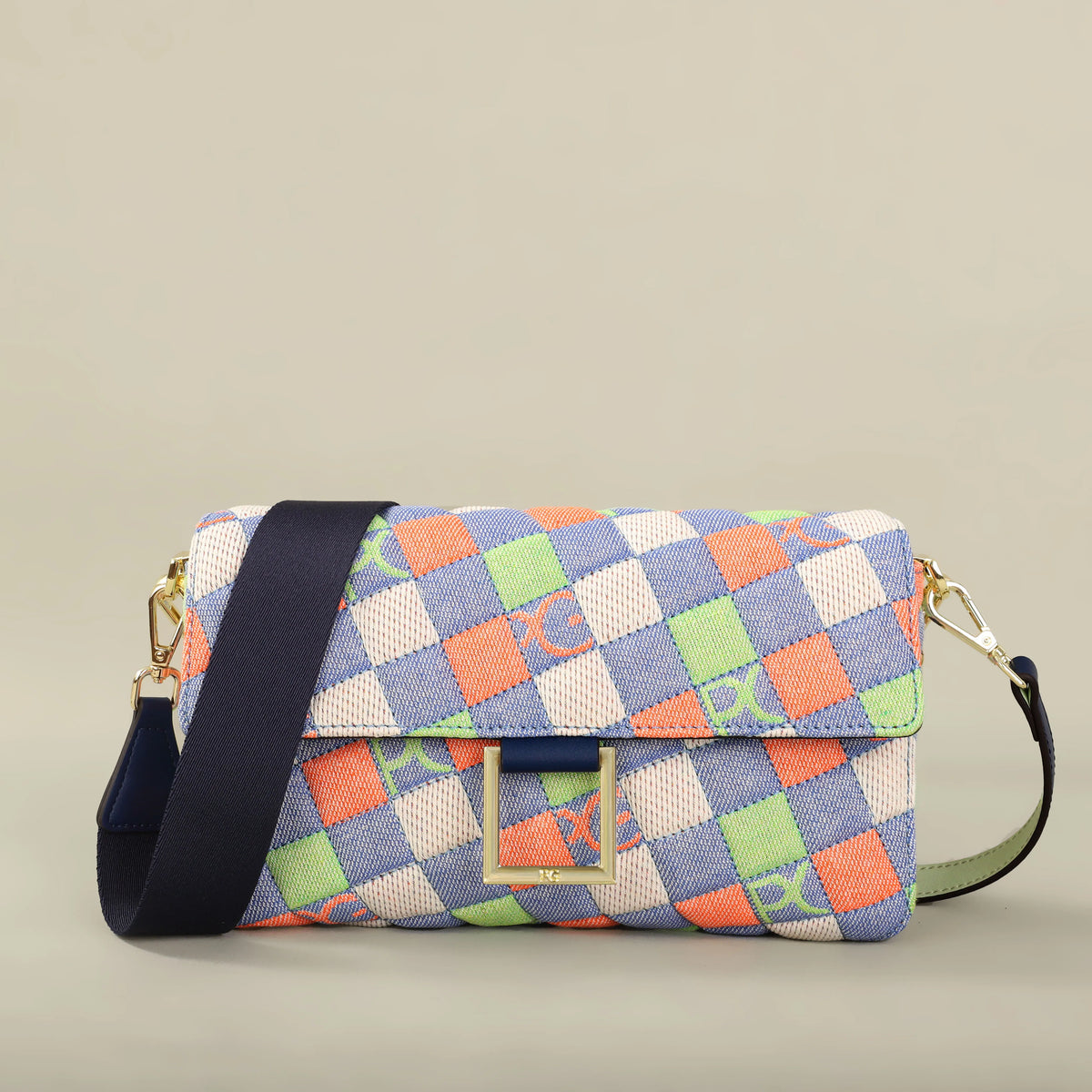Sac Bandoulière Femme PG Patsy Garis 2026 – Style Cowboy Latin, Coton, Toutes Saisons, 12 Coloris