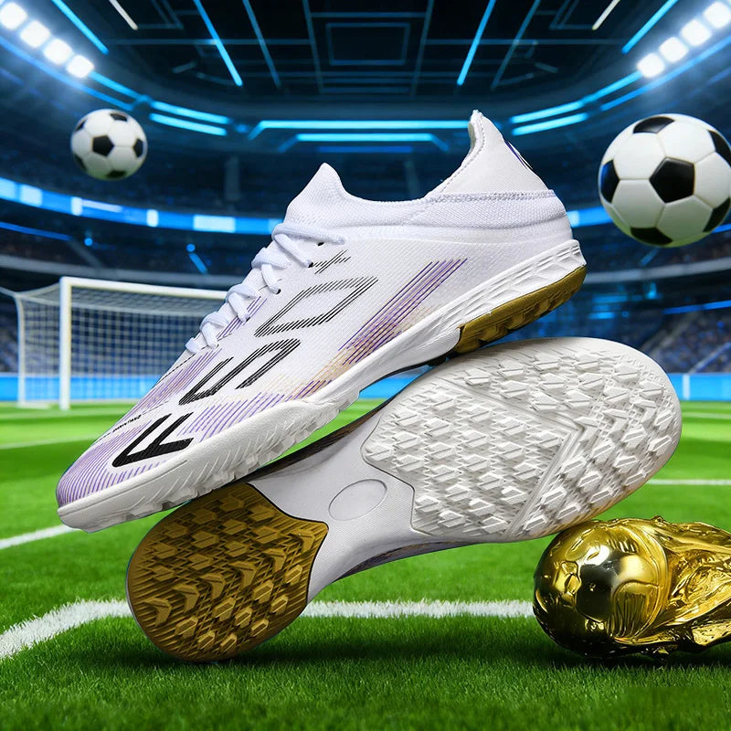 Chaussures de Football qztzx T29 – Crampons FG/TF, Légères & Respirantes, Homme/Mixte