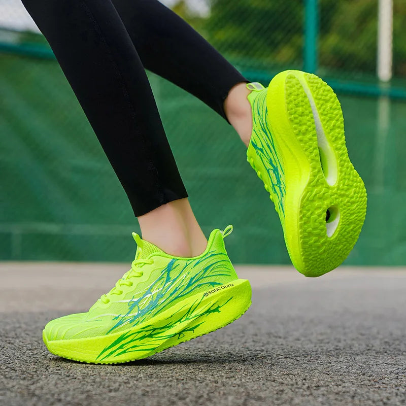 Chaussures de Running Marathon Homme/Femme – Légères, Respirantes & Antidérapantes