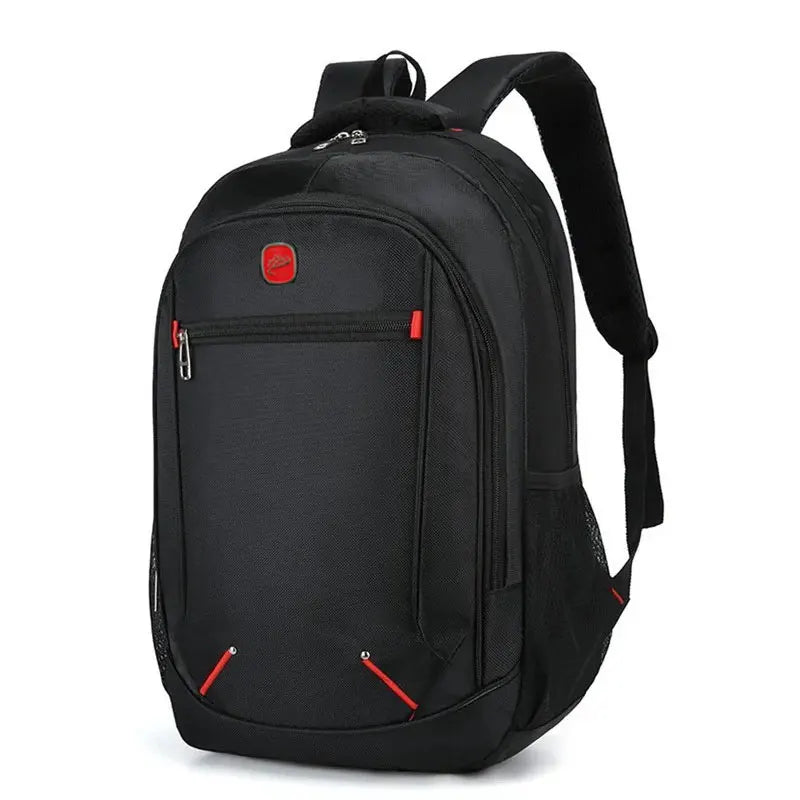 Sac à Dos Étudiant Grande Capacité – Nylon Casual Couleur Unie | Multifonction | Unisexe