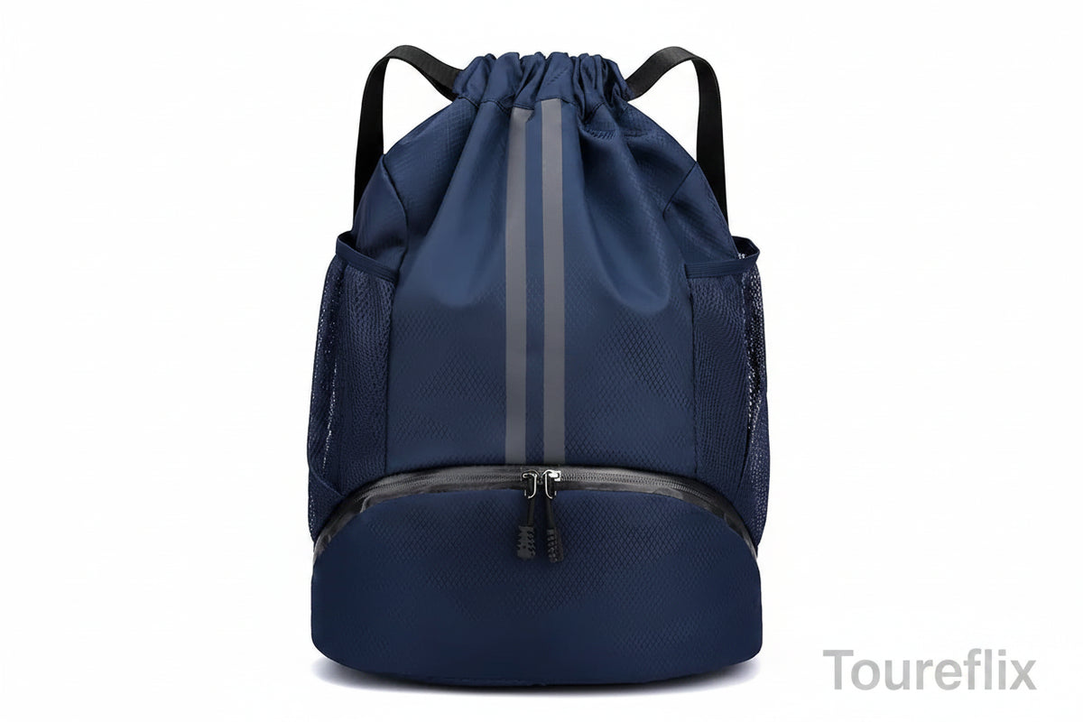 Basketball Football or swimming bag dry wet separation swimsuit storage bag sports backpack training and fitness drawstring