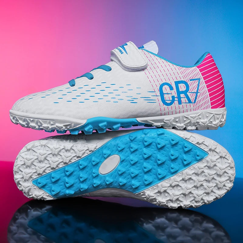 Chaussures de Football Enfant & Adulte – Crampons Légers Multi-Surfaces