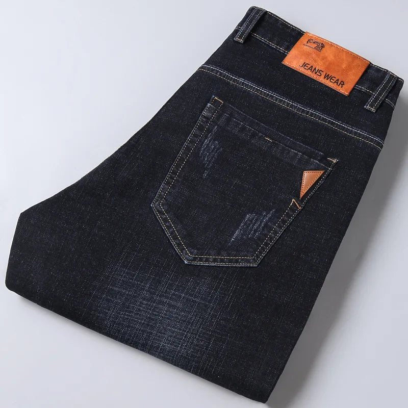 Jean Droit Homme Business Casual Style Coréen Stretch Confortable | 6 Coloris | Tailles 28-40