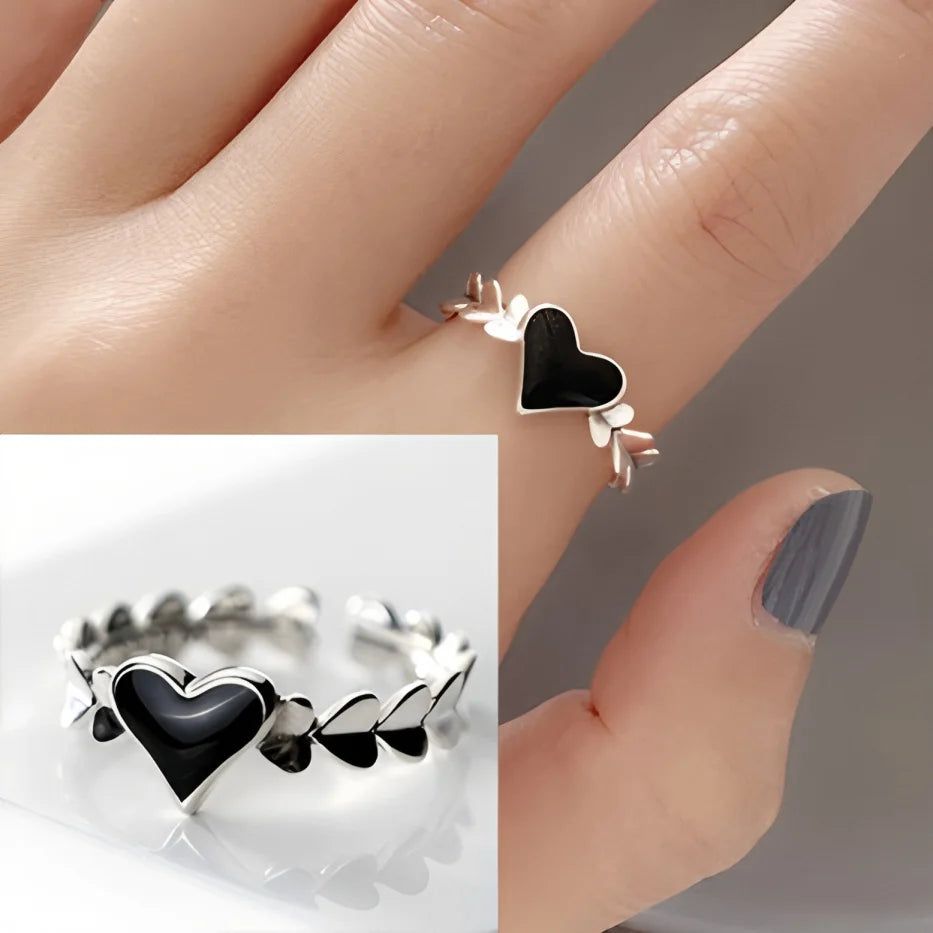 Bague Lotus en Argent Sterling 925 Femme – Texture Rétro & Ajustable | Cadeau Bijou