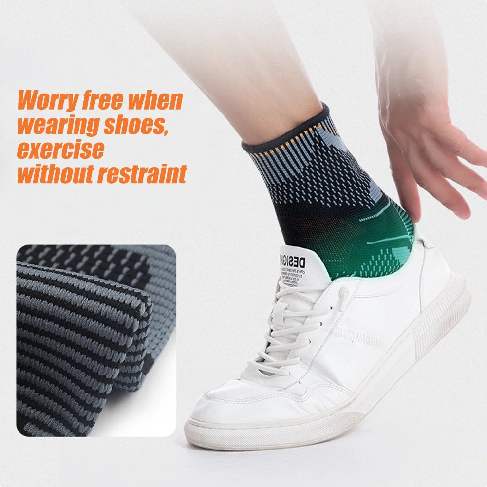 1PC Ankle Support Brace for Sports,Stabilizes Joints & Muscles,Aids Injury Healing & Pain Relief - Ideal for Football,Basketball