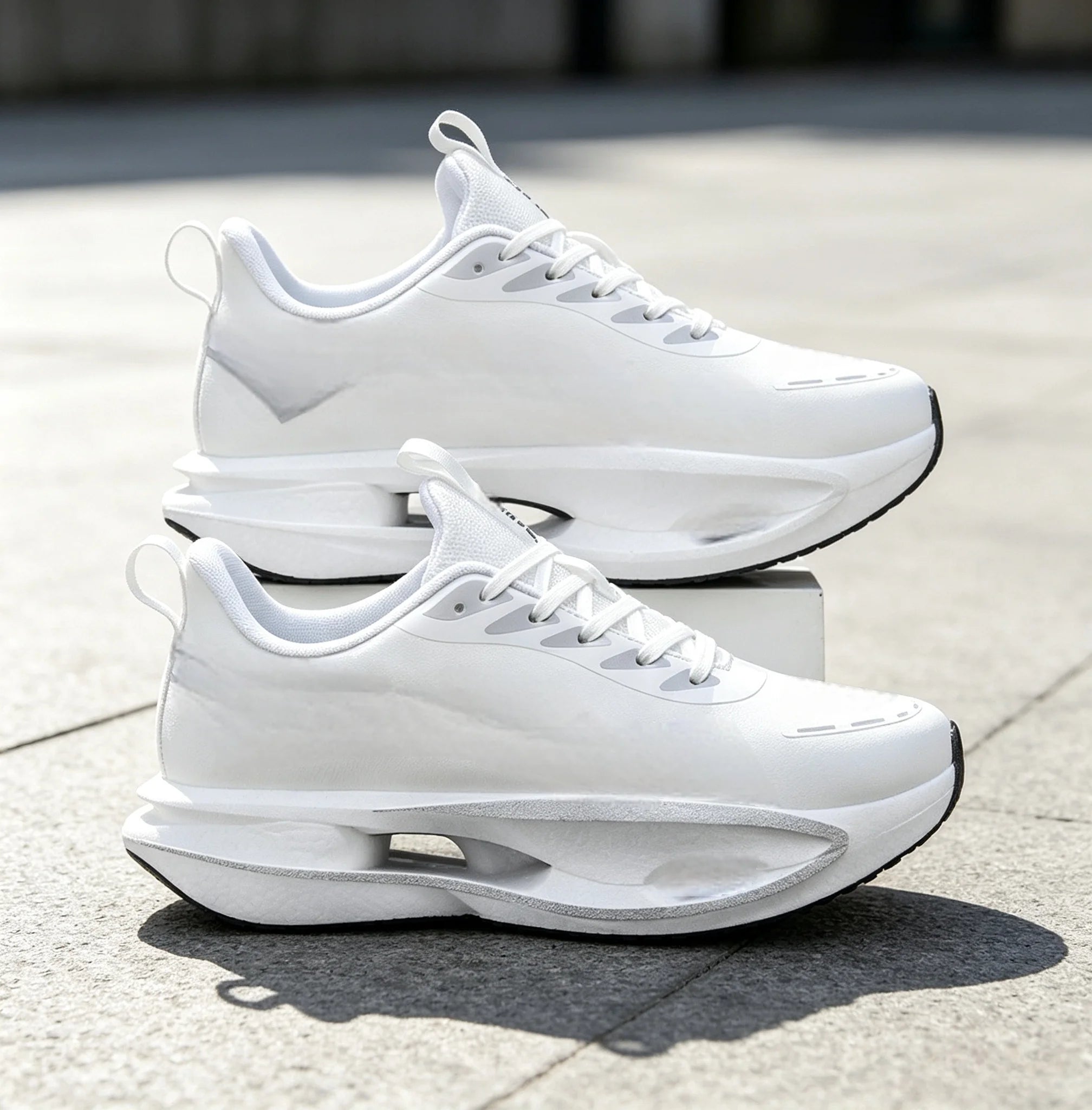 Chaussures de Basketball Tendance Homme & Femme – Semelle Carbone, Mesh Respirant