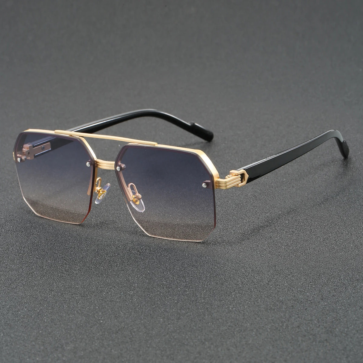Lunettes de soleil rectangulaires homme ALCHITINO – Anti-reflets
