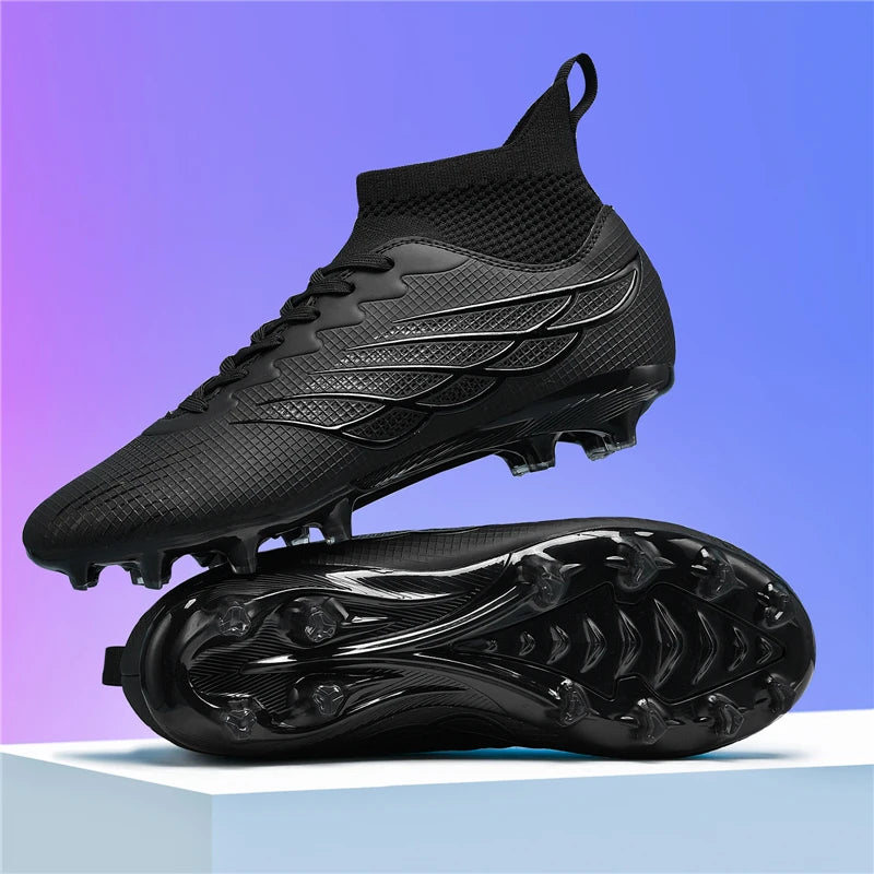 Chaussures de Football Professionnelles PHERON – Crampons Terrain Dur, Légères & Respirantes