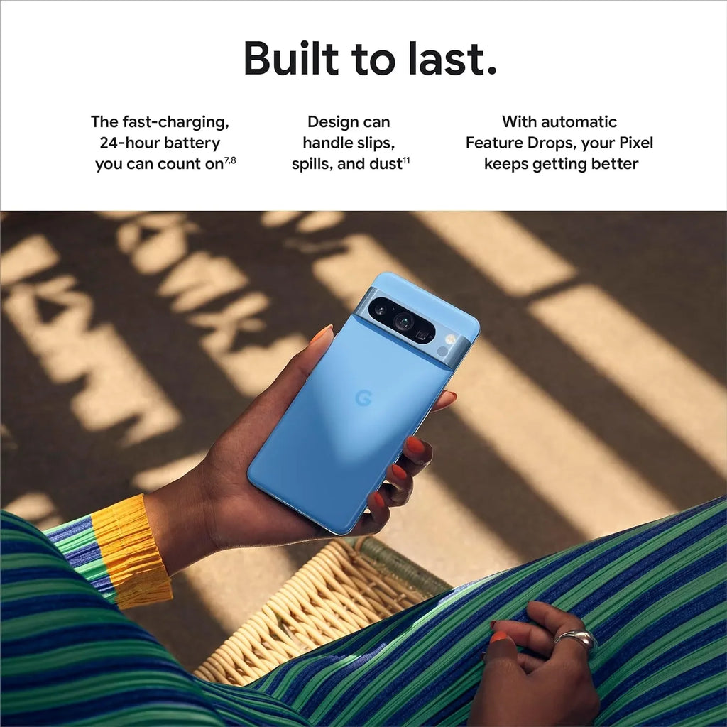 Google Pixel 8 Pro – 6,7" OLED 120Hz, Tensor G3, 50 MP, IP68, 5G, 5050 mAh