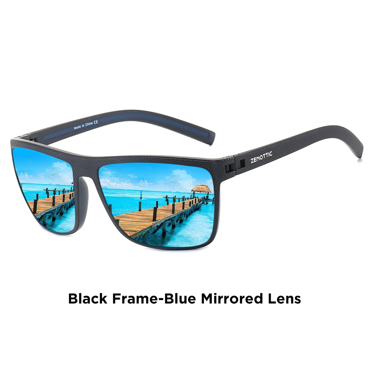 Lunettes de Soleil Polarisées ZENOTTIC – Monture TR90 Légère UV400