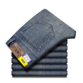 Jean Slim Fit Jambe Droite Homme – Denim Confortable Toutes Saisons