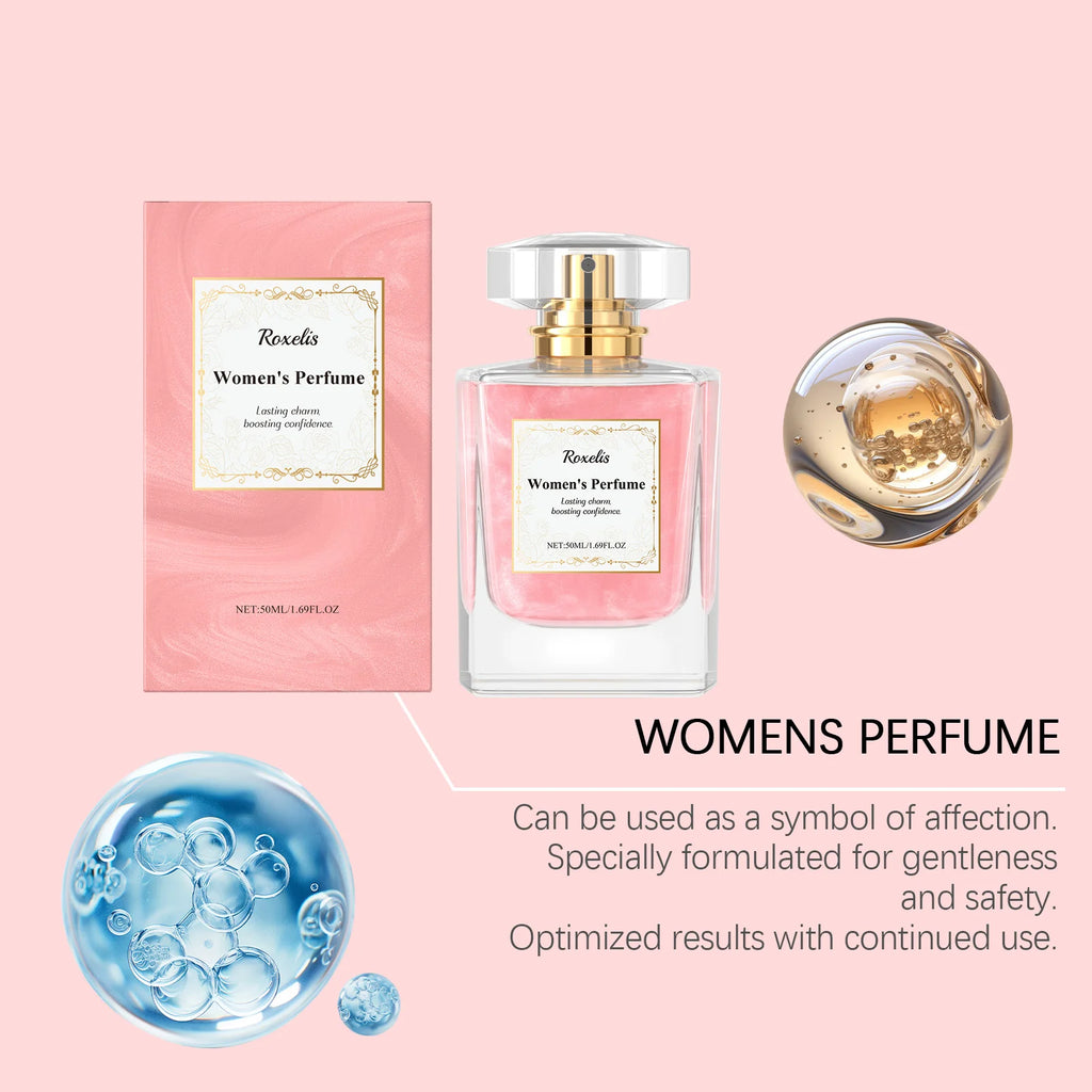 Rose Intense – Eau de Parfum Florale Femme | 50 ml / 100 ml / 150 ml