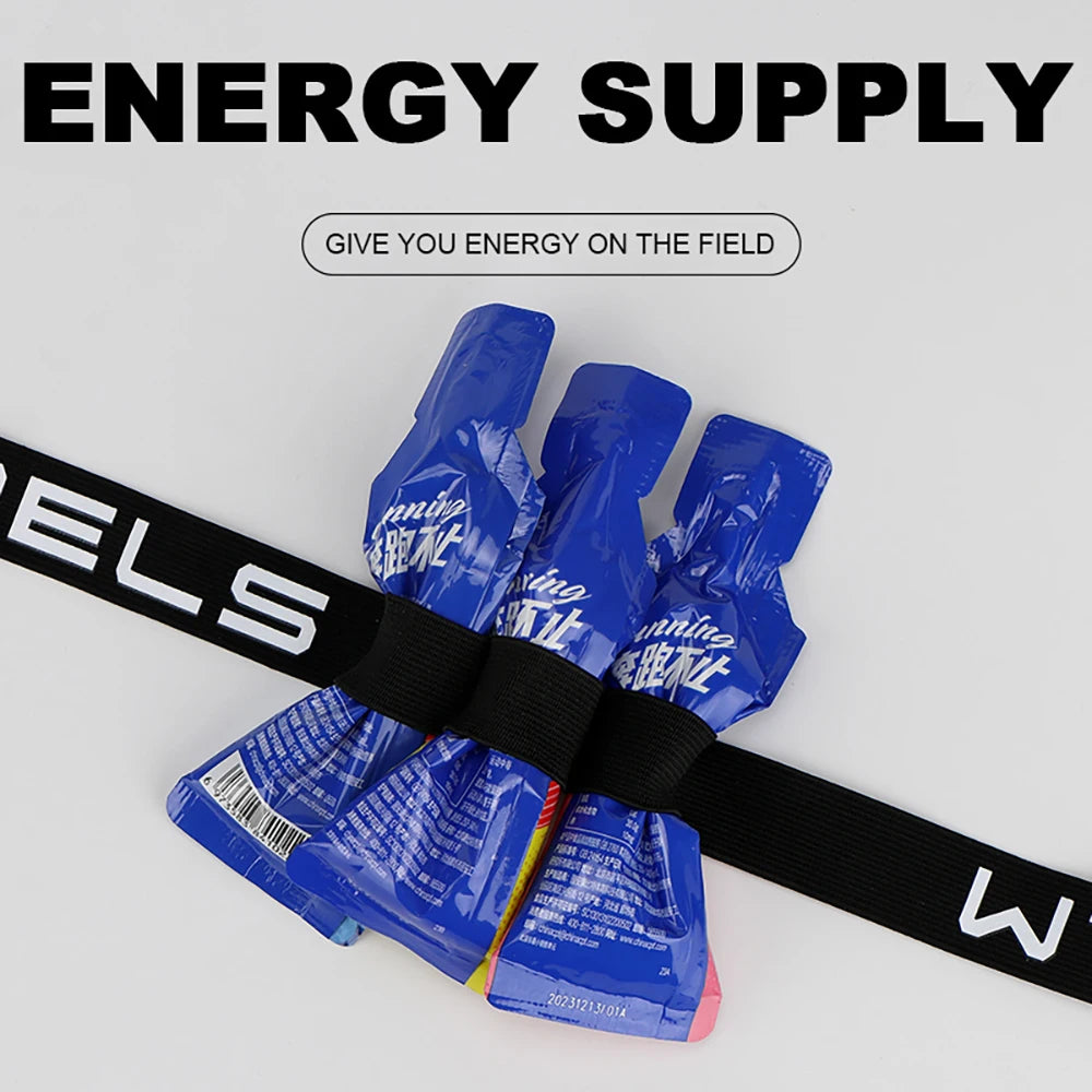 Ceinture Porte-Dossard Triathlon & Marathon WRELS – Unisexe, Réglable
