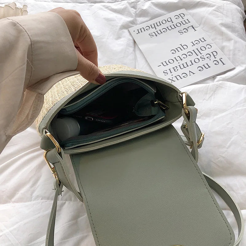 Summer Straw Shoulder Bag for Women – Chic, Lightweight, Travel & Daily Style