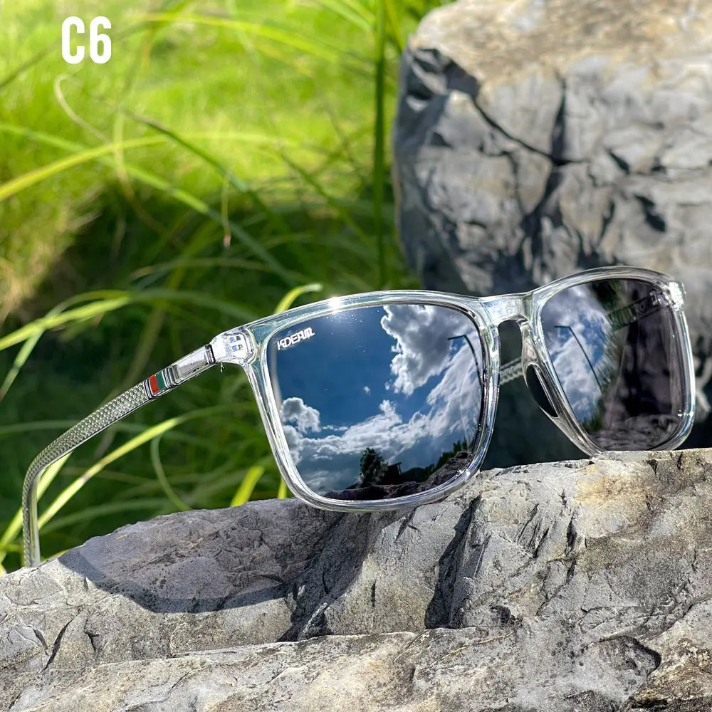 Lunettes de Soleil KDEAM XL Polarisées Photochromiques – Grande Monture Homme