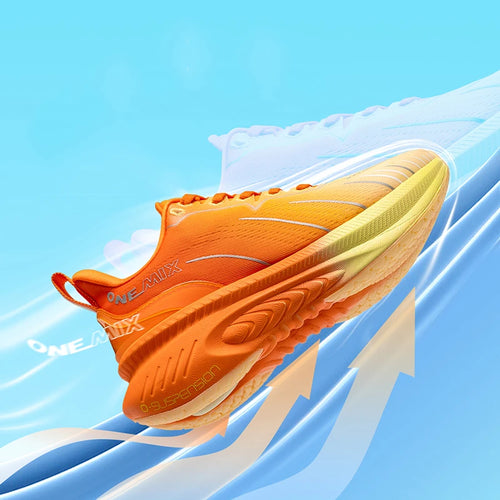 Chaussures de Course Amorties ONEMIX Bumper Elite – Respirantes, Réfléchissantes, Unisexe