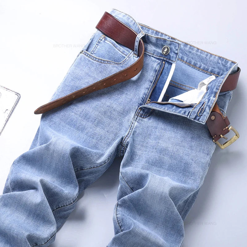 Jean Slim Homme Stretch Smart Casual 3 Coloris Dénim | Tailles 29-40