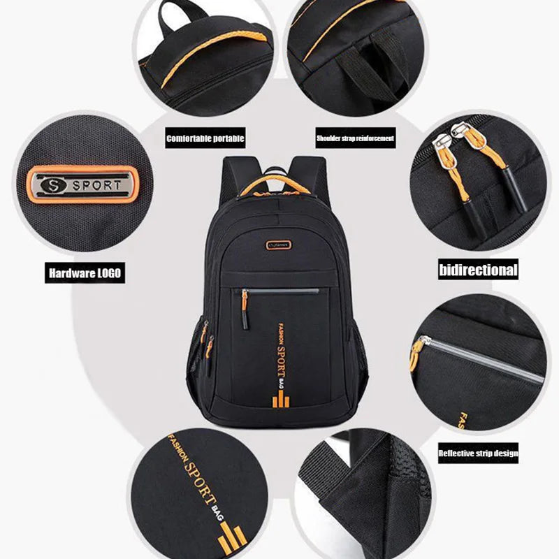 Sac à Dos Grande Capacité Unisexe – Voyage, Business & Loisirs | Multi-Compartiments