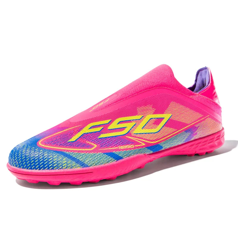 Soccer Shoes Men's Football Boots Grass Training Sports Society Soccer Cleats Non-slip Football Field Boot Crampons De Football