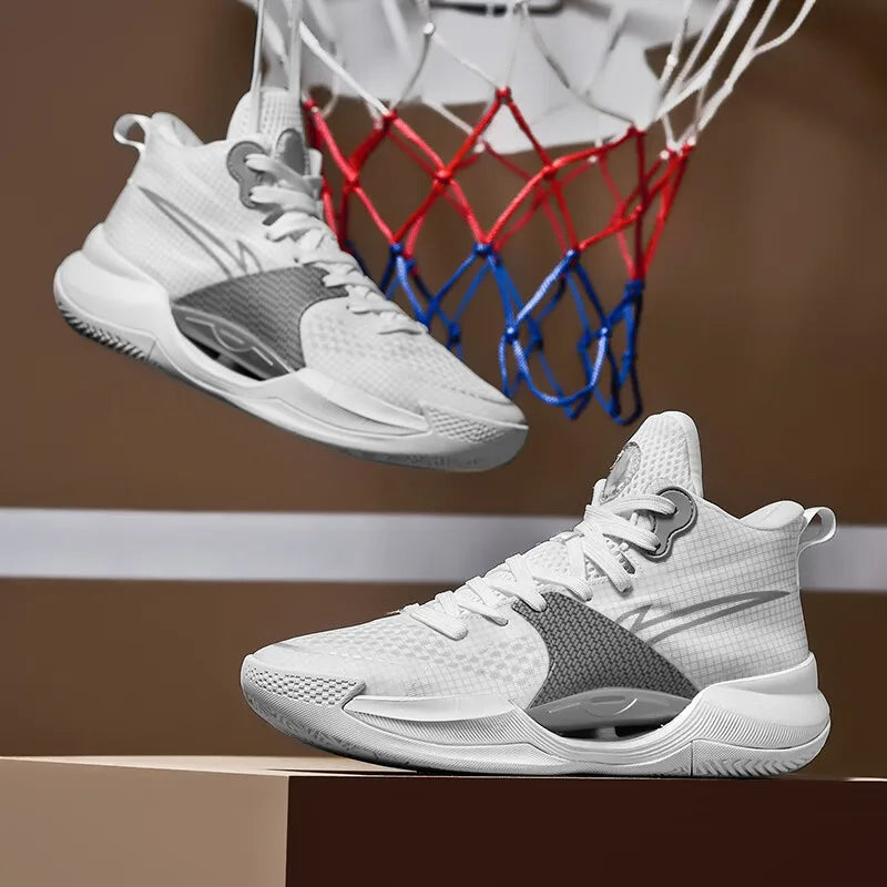 Chaussures de Basketball Lumineuses Homme Femme – Étoiles Fashion, Légères & Respirantes