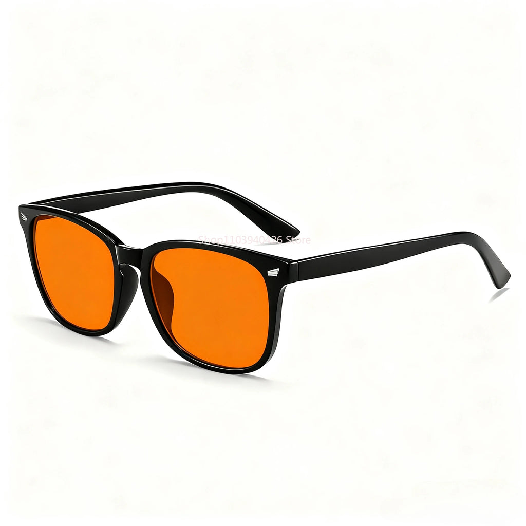 Lunettes Anti Lumière Bleue – Verres Rouges Gaming, Ordinateur & Sommeil