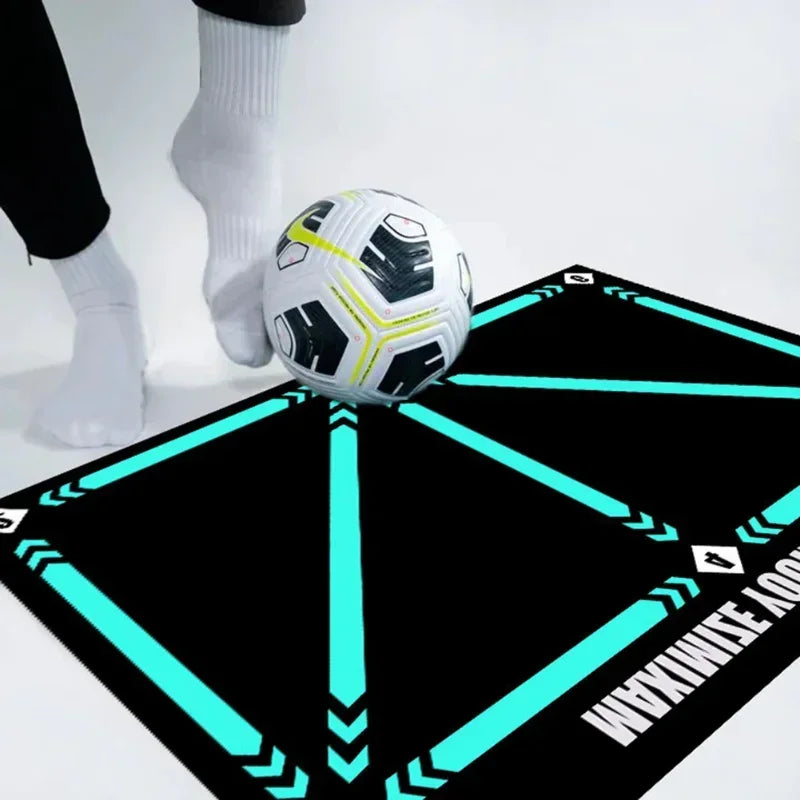 Tapis d'Entraînement Football – Antidérapant, Pliable, Intérieur & Extérieur