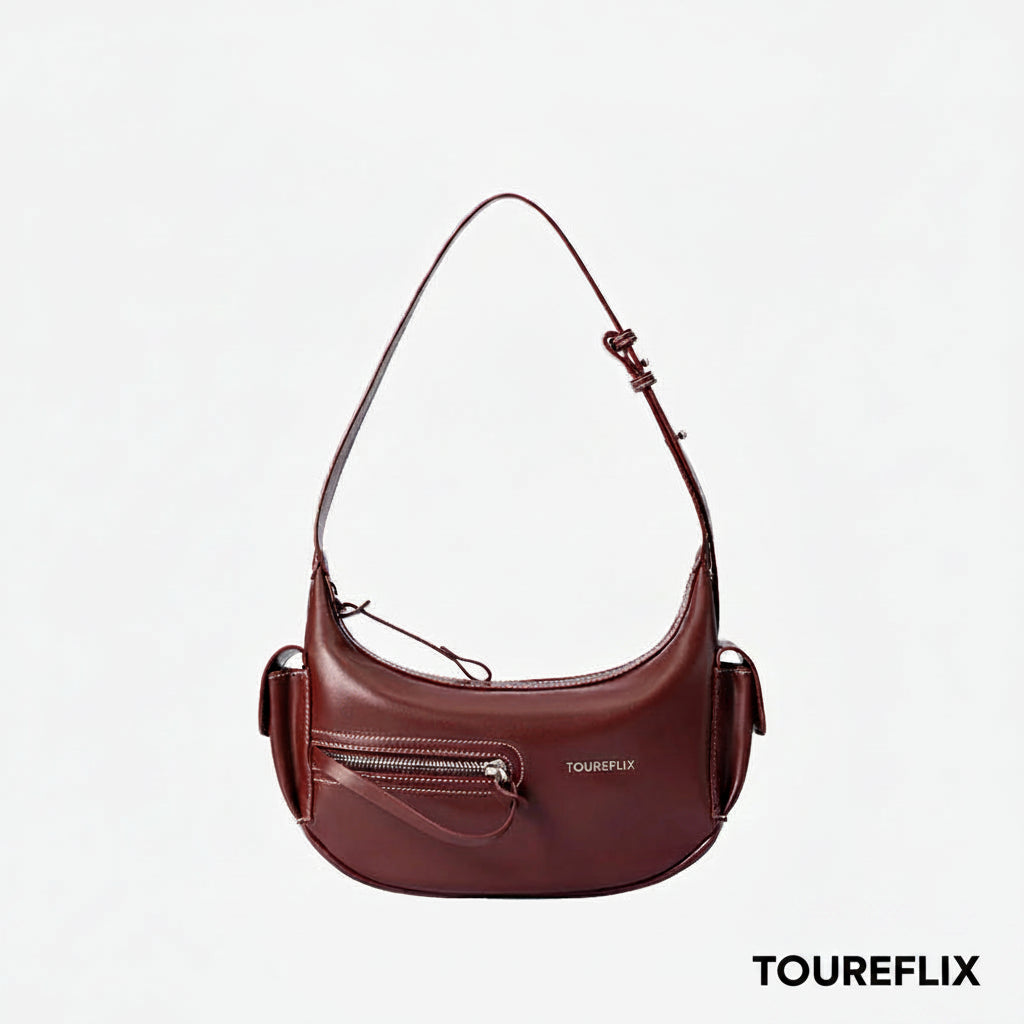 Amazing Song Liqueur Crescent Bag Small Upgraded Large Autumn Style Crossbody Women's Bag Trendy Portable