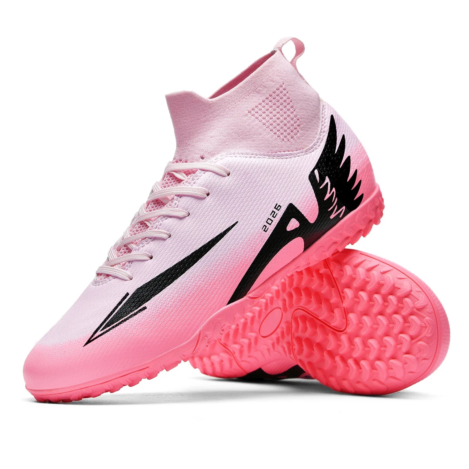 Chaussures de Football Respirantes Anti-Dérapantes – Homme & Femme, Terrain Naturel & Synthétique