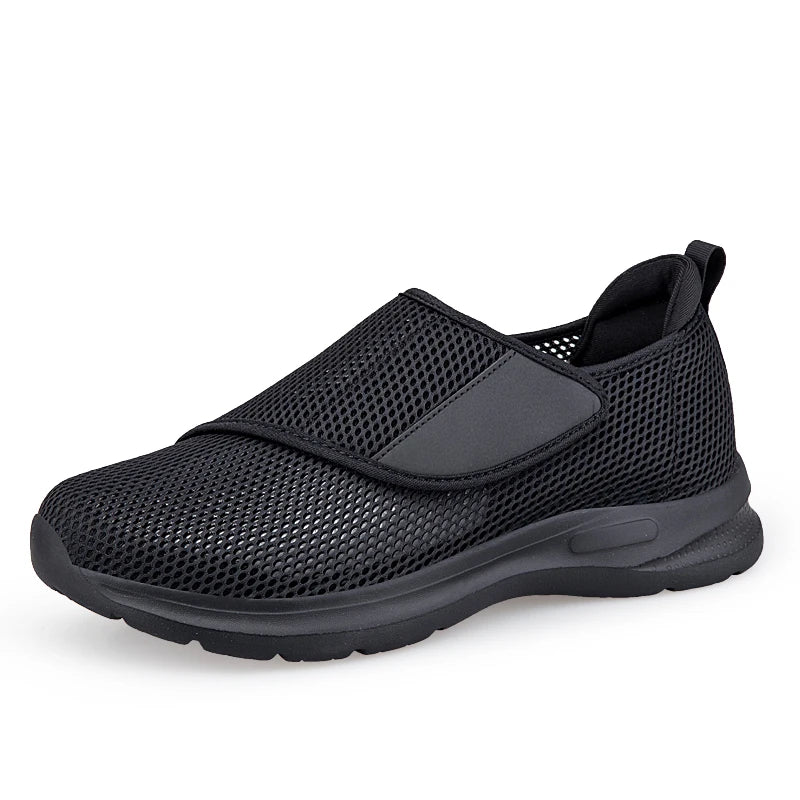 SNORW Chaussures Orthopédiques Femme – Pieds Larges, Confort Diabétique, Semelle Douce