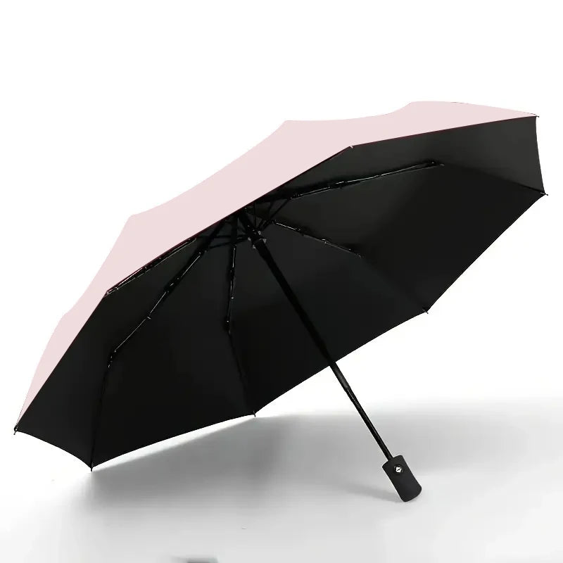 Parapluie pliant semi-automatique à 8 baleines – Unisexe
