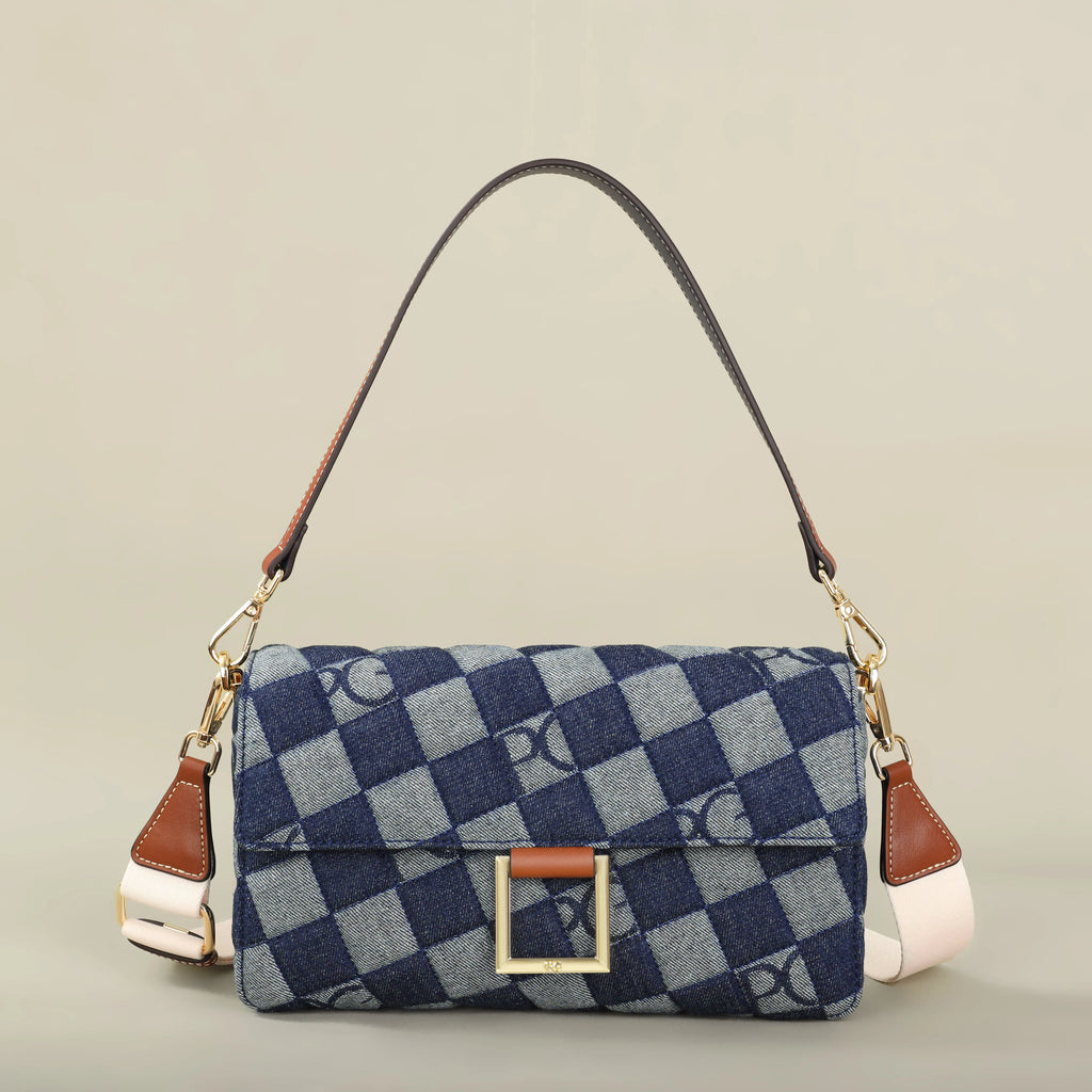 Sac Bandoulière Femme PG Patsy Garis 2026 – Style Cowboy Latin, Coton, Toutes Saisons, 12 Coloris