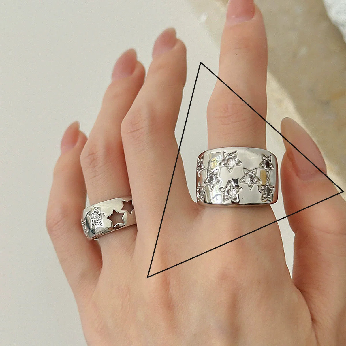 Bague Lotus en Argent Sterling 925 Femme – Texture Rétro & Ajustable | Cadeau Bijou